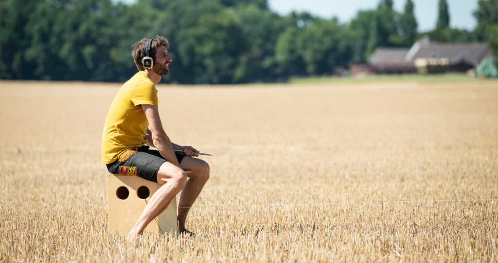Triple Instruments, kinetisch-akustische Skulptur, Lantz'scher Skulpturenpark