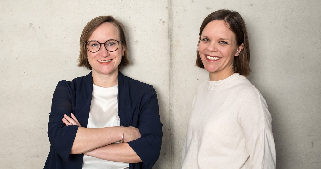 Friederike Fast und Lea Schleiffenbaum